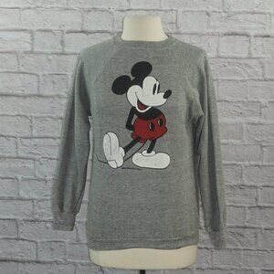 Vintage 70s Tropix Togs Disney Mickey Mouse Pullover Jumper Sweatshirt Large